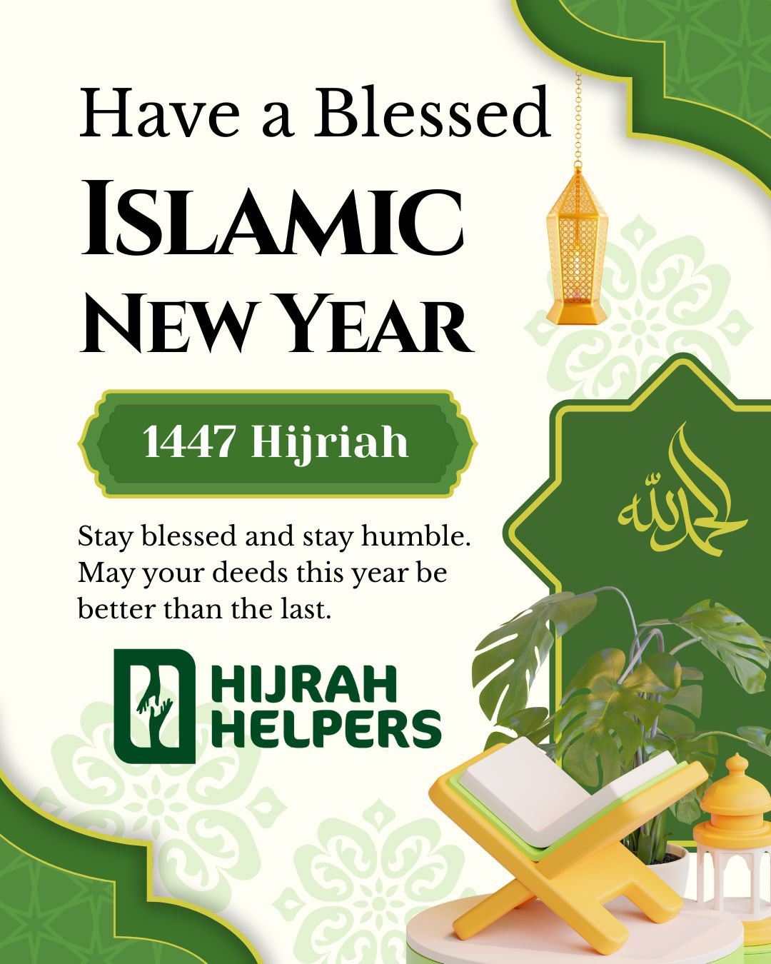 Have a Blessed Islamic New Year